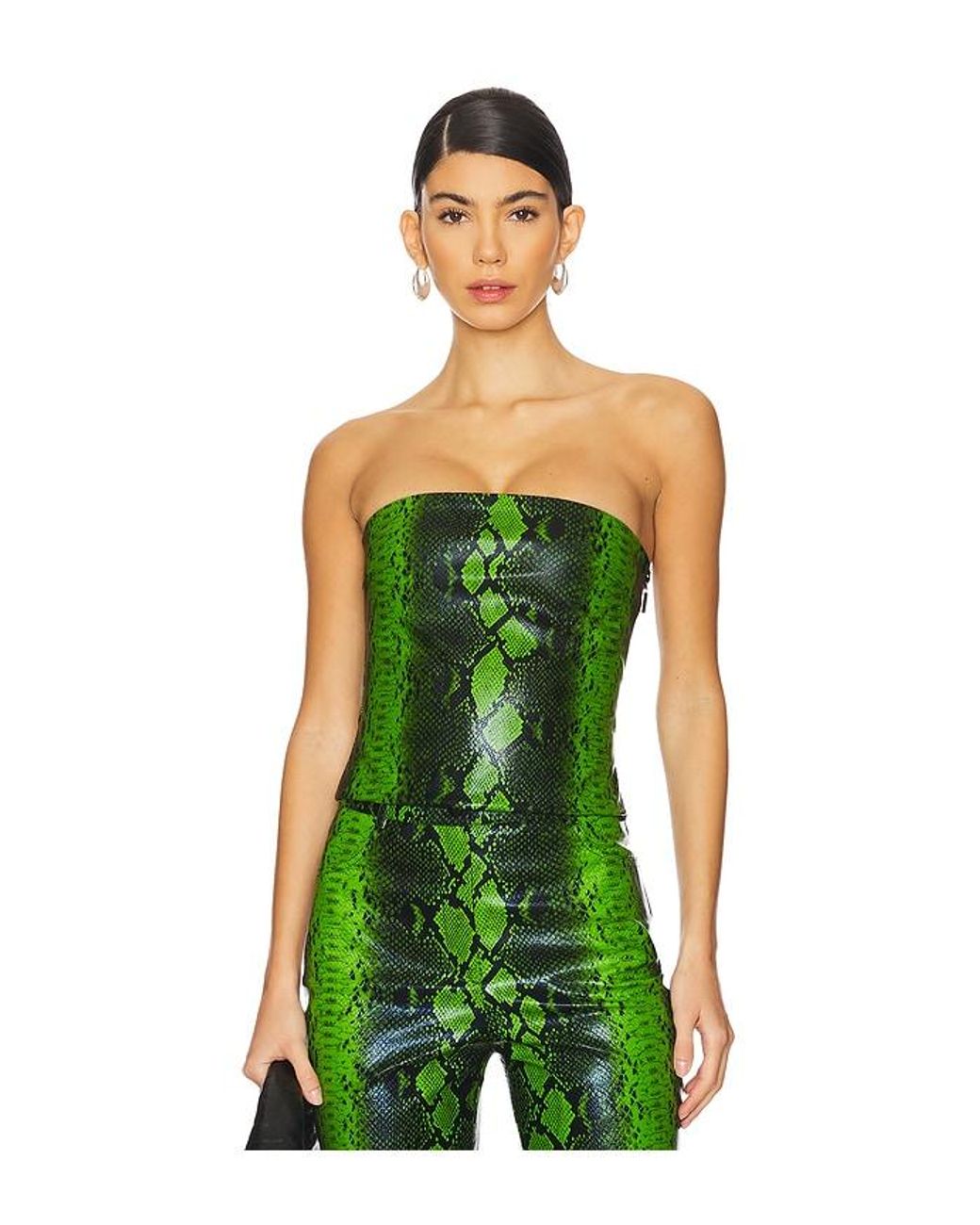 CULTNAKED Green Killa Bandeau Top