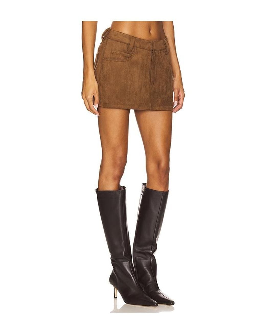 Nakedvice Brown The Brooklyn Skirt