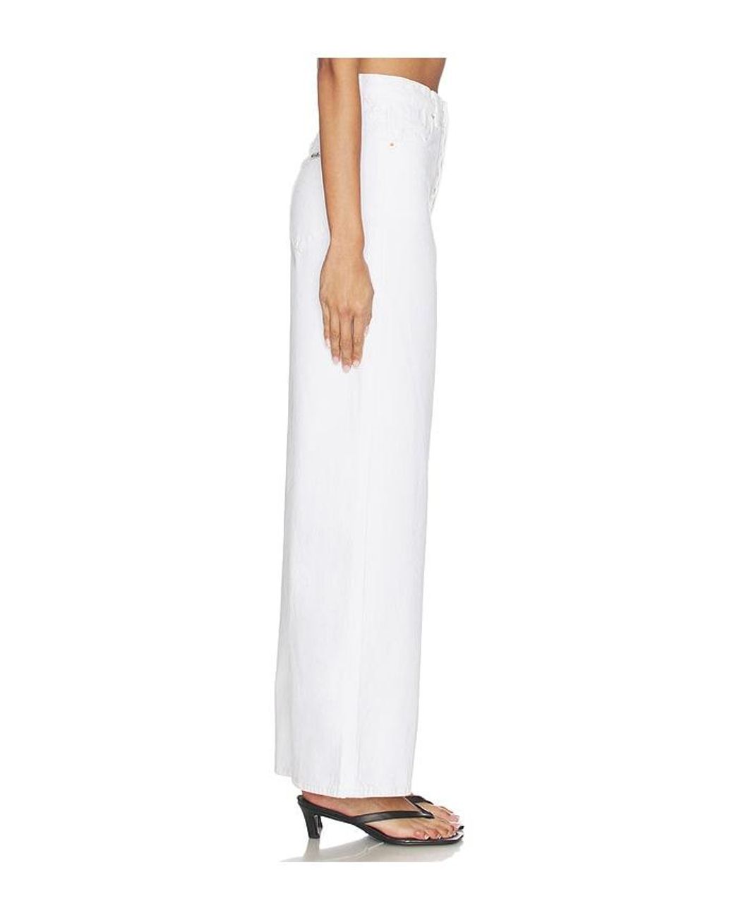 Rolla's White Relaxed Sailor Jeans