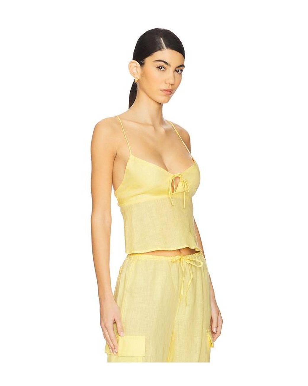 Syros Top En Color Amarillo Talla En LSPACE de color Yellow