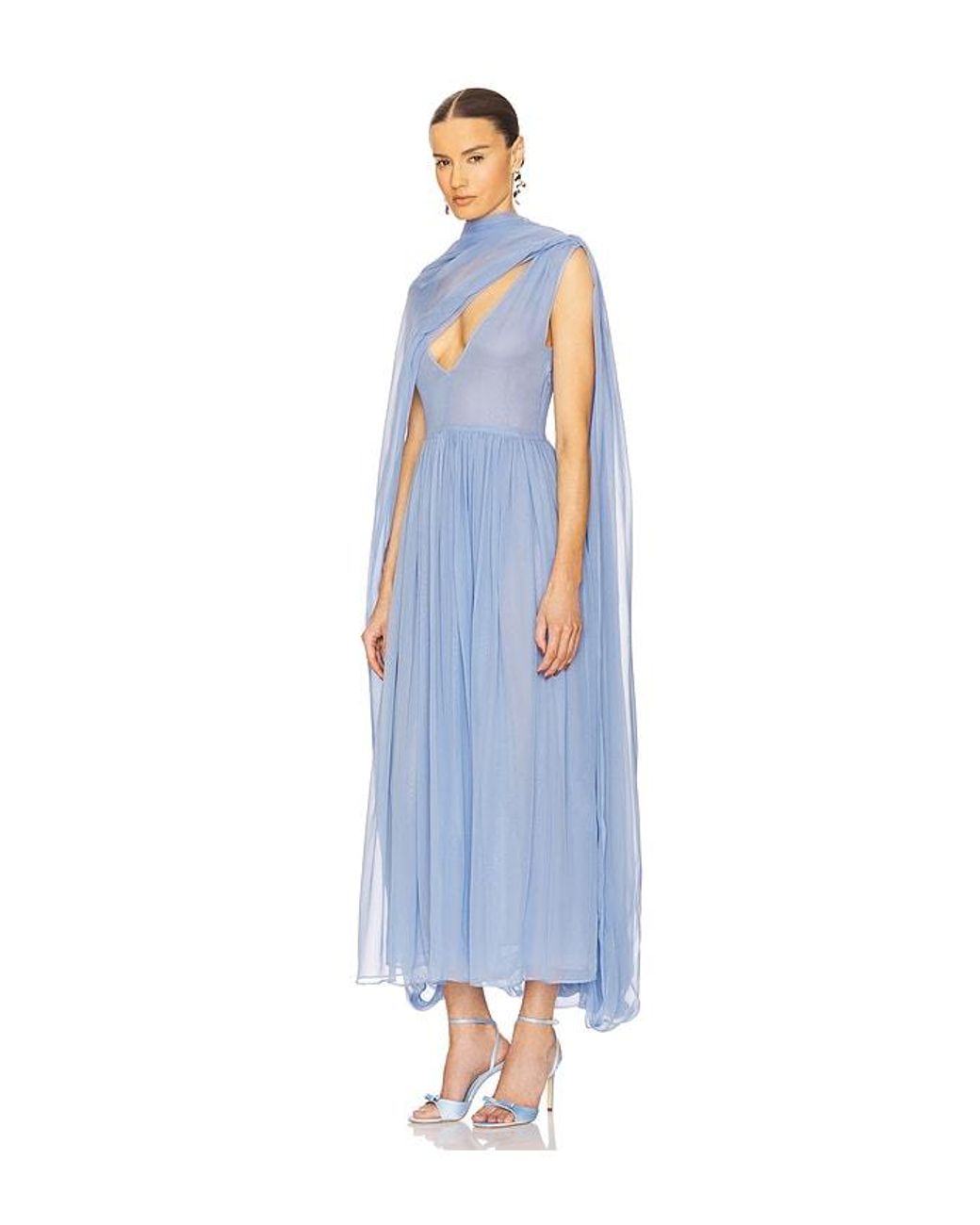 Helsa Blue The Sabine Dress