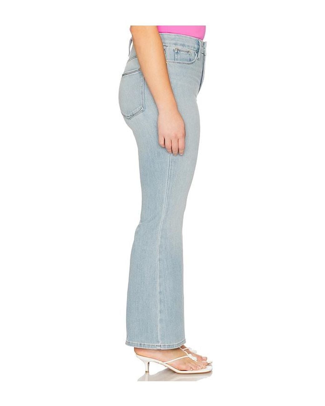 GOOD AMERICAN Blue Good Legs Flare Jeans