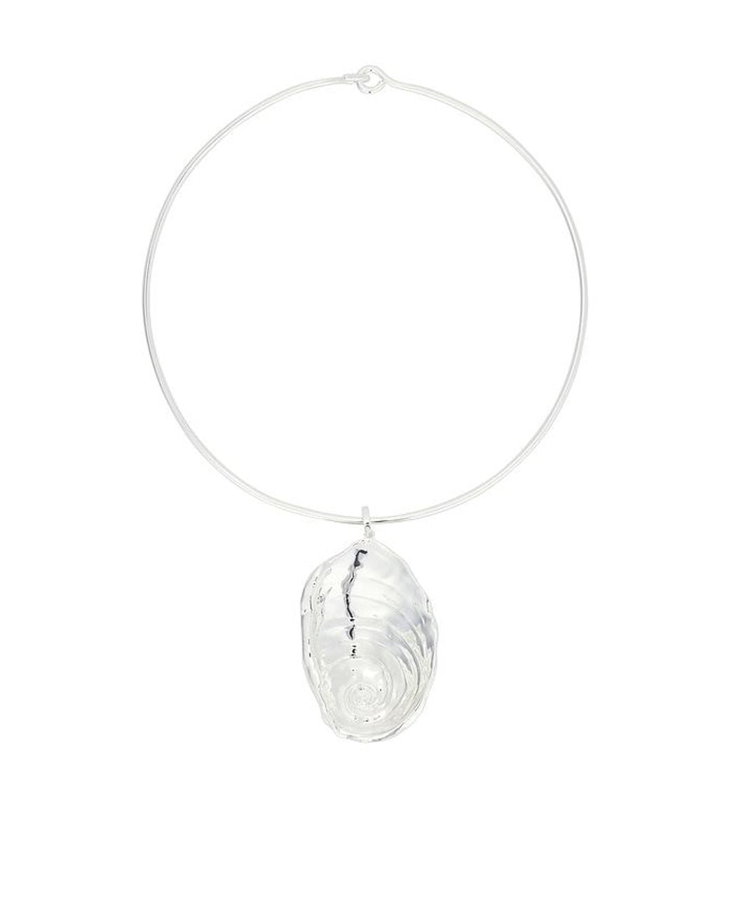 Eliou White Fossil Necklace