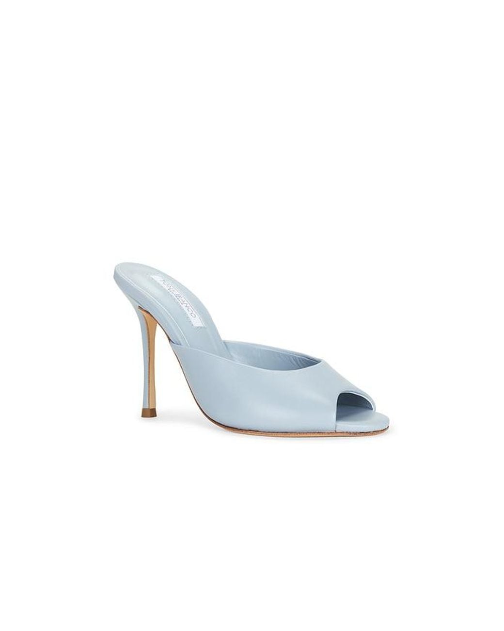 Tony Bianco Blue Sandra Mule