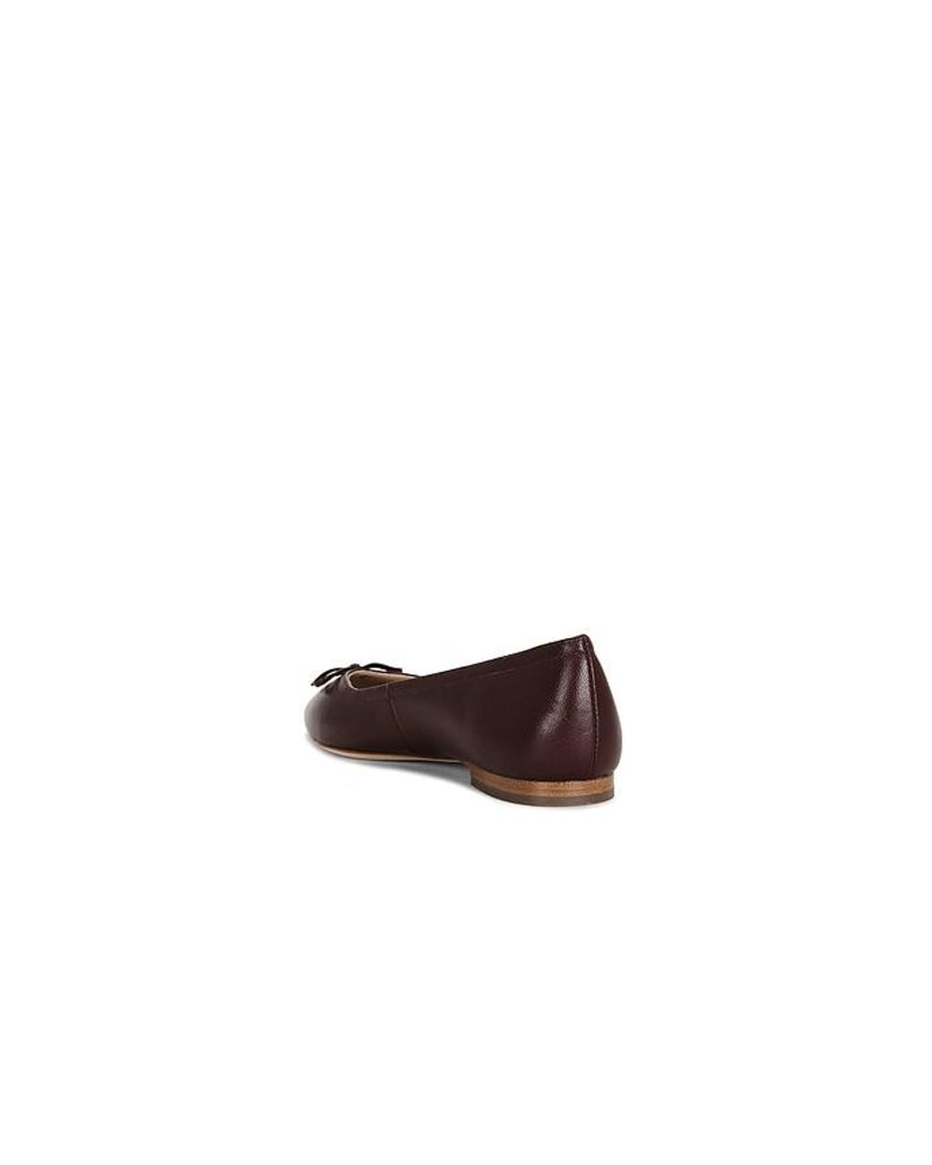 Veronica Beard White Cailey Flat