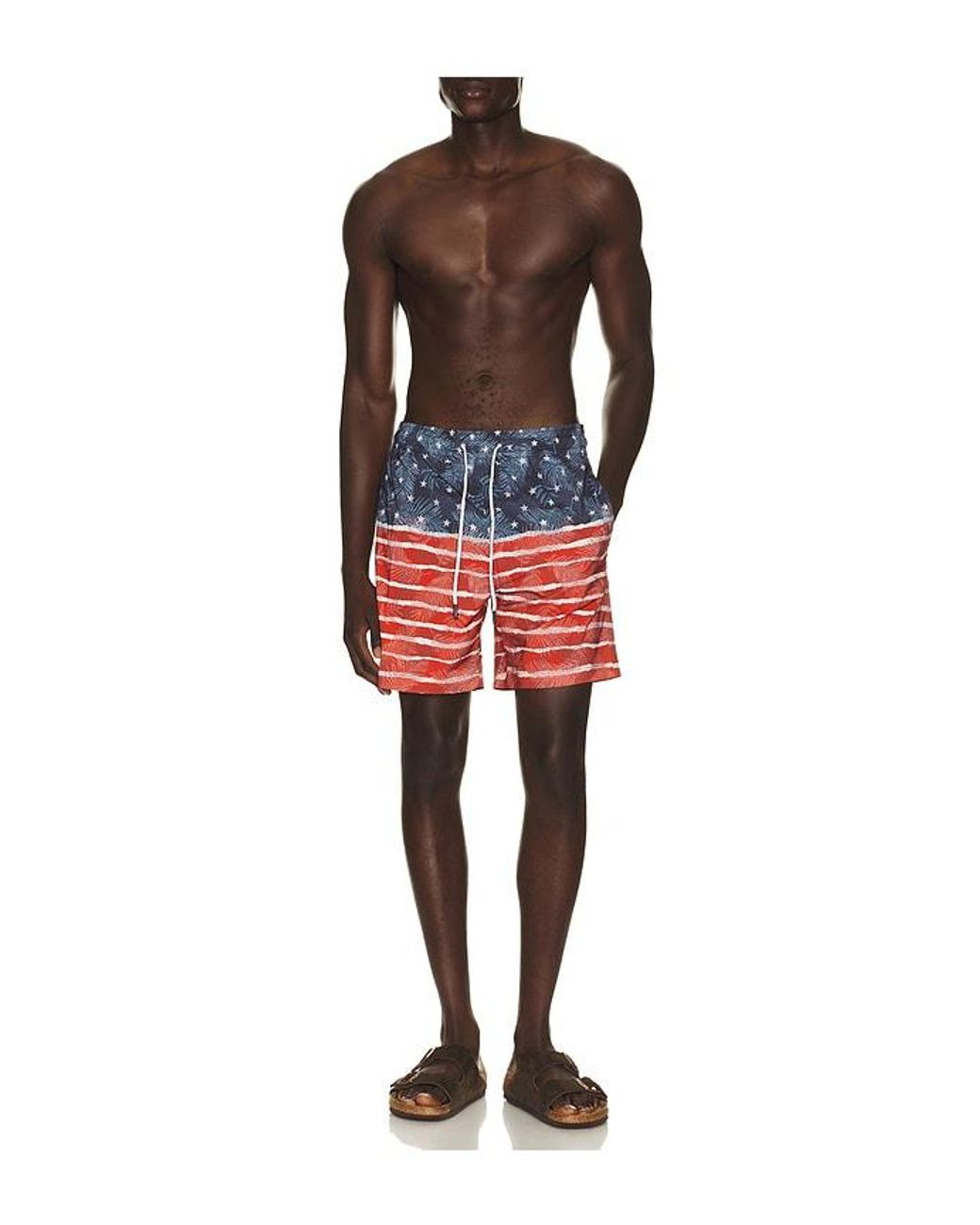 Trunks Surf & Swim Red Sano 6.5 Swim Short for men