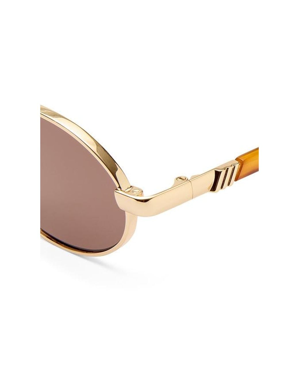 Le Specs Metallic Icicle Sunglasses