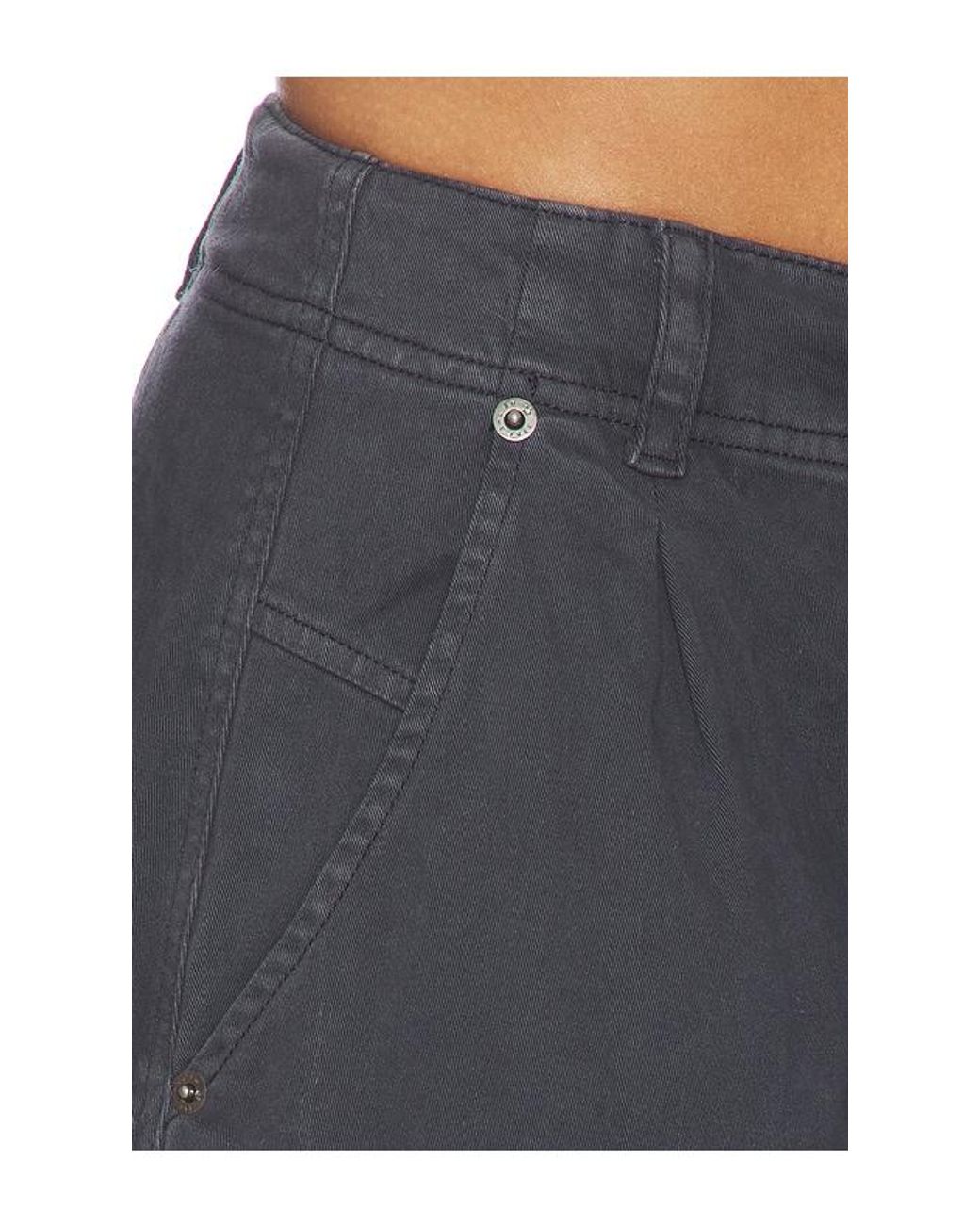 Free People Blue X We The Free Reef Curved Cargo Twill