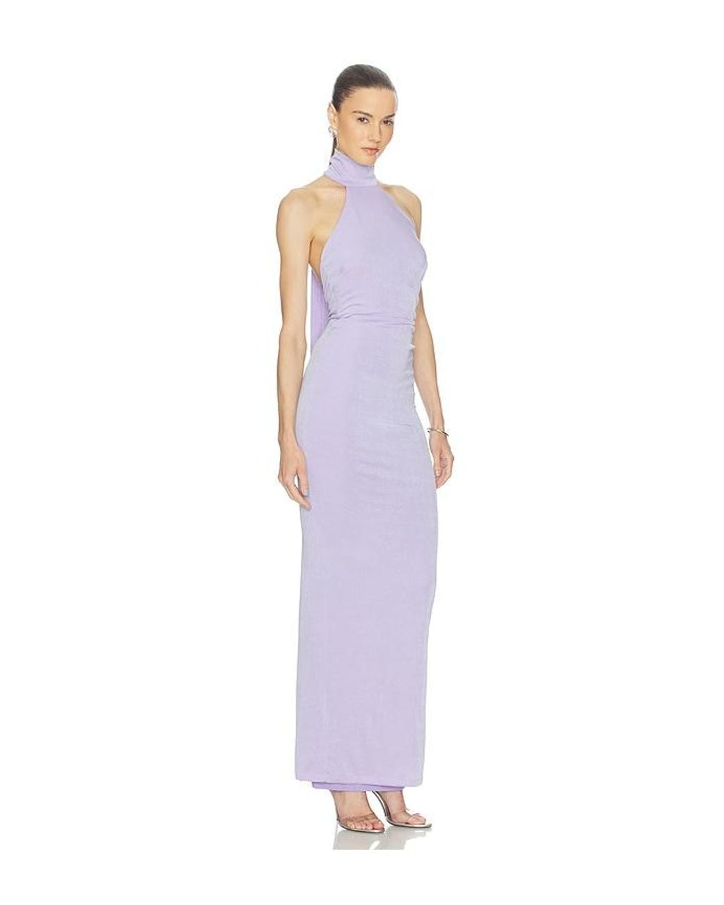 Nookie White Crush Halter Gown