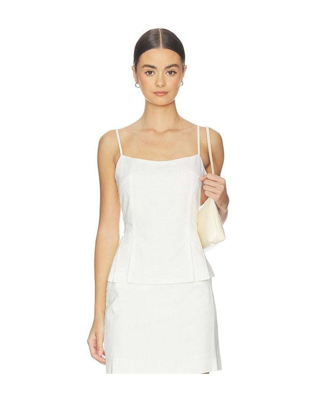 Elodie the Label White Ellery Top