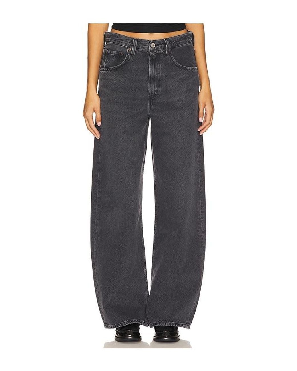 Agolde Black Low Curve Jeans