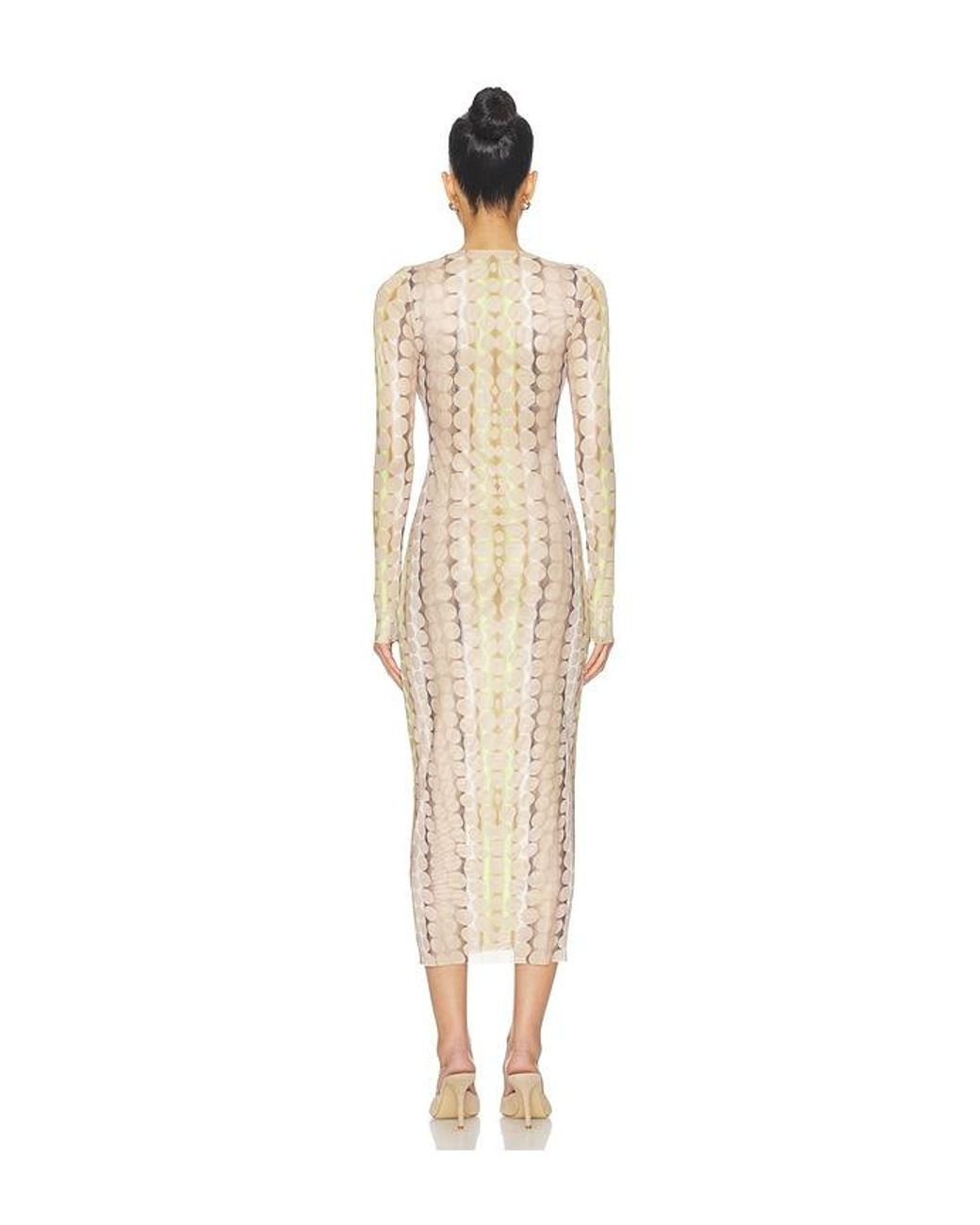 AFRM White Cambria Dress