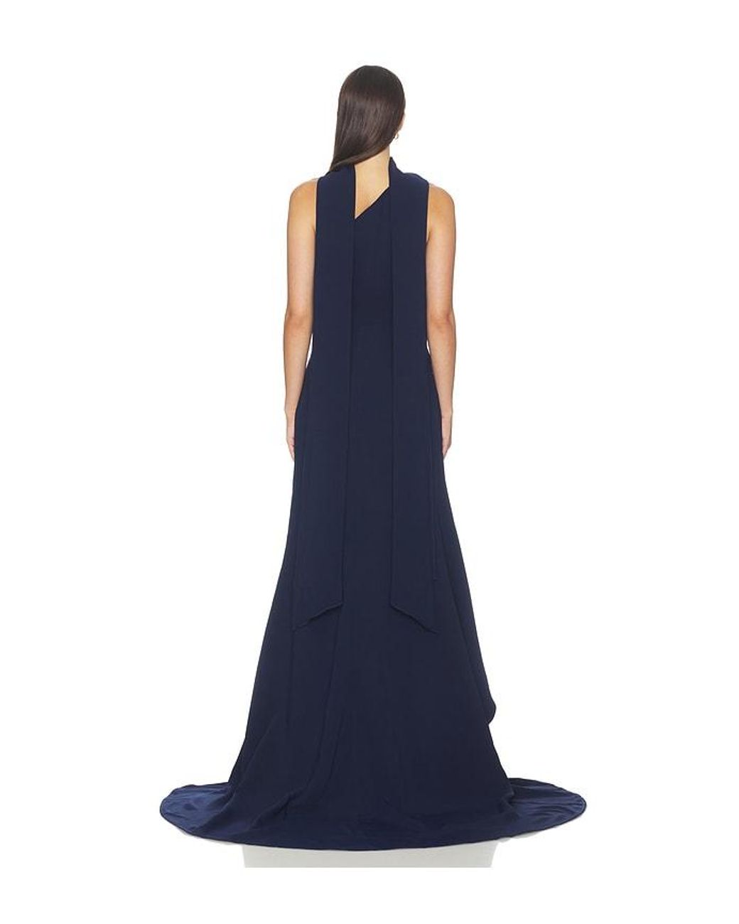 Elliatt Blue Leonara One Shoulder Gown