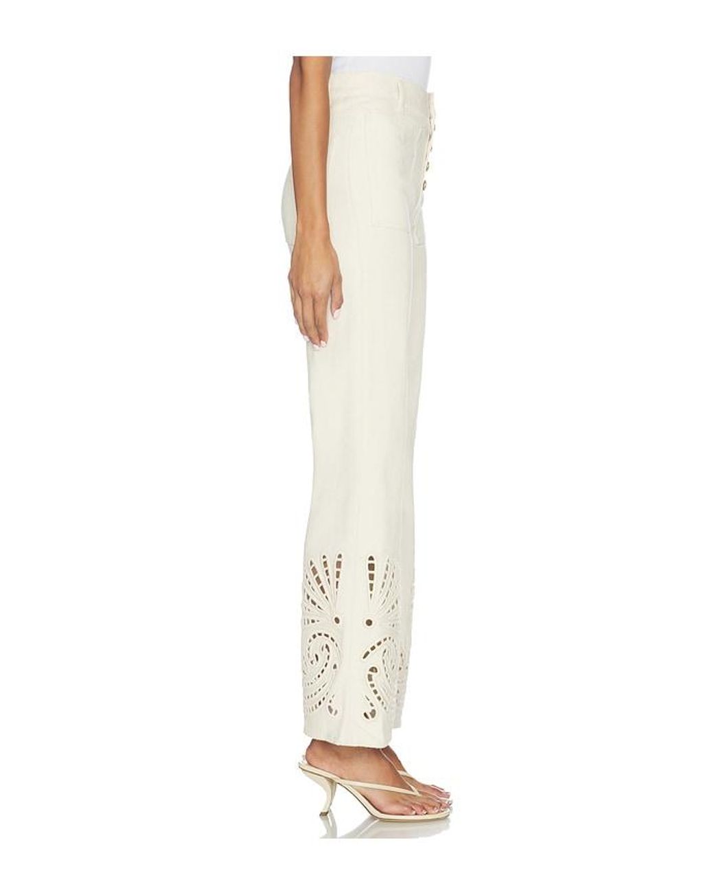 Ulla Johnson White The Lou Jean With Eyelet