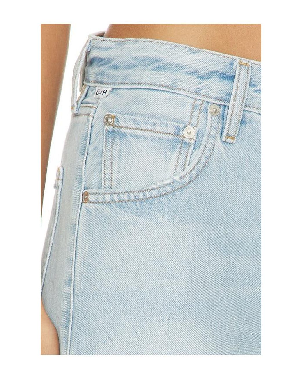 Citizens of Humanity Blue Lindz Easy Straight Jeans