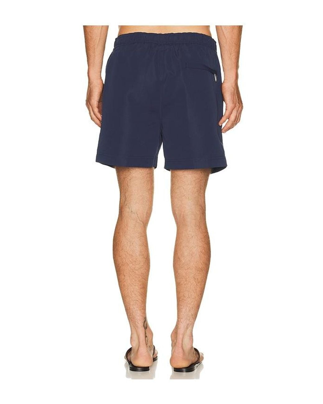 CHE Blue Plain Tailored Swim Short for men