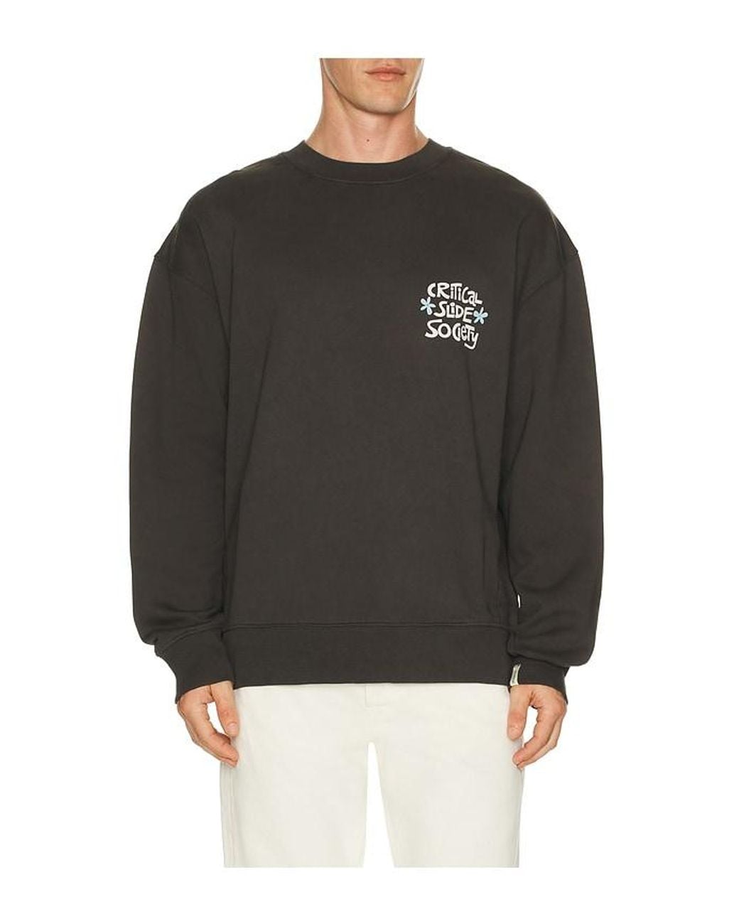 Critical Slide Sweatshirt Very in Black für Herren