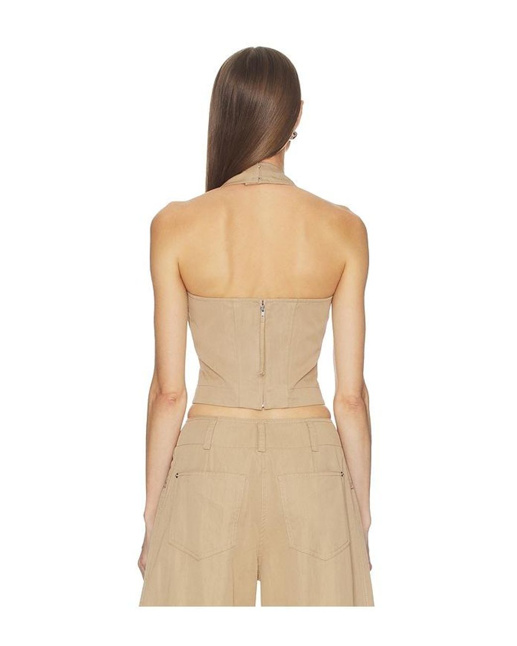 Camila Coelho Natural Amaia Top