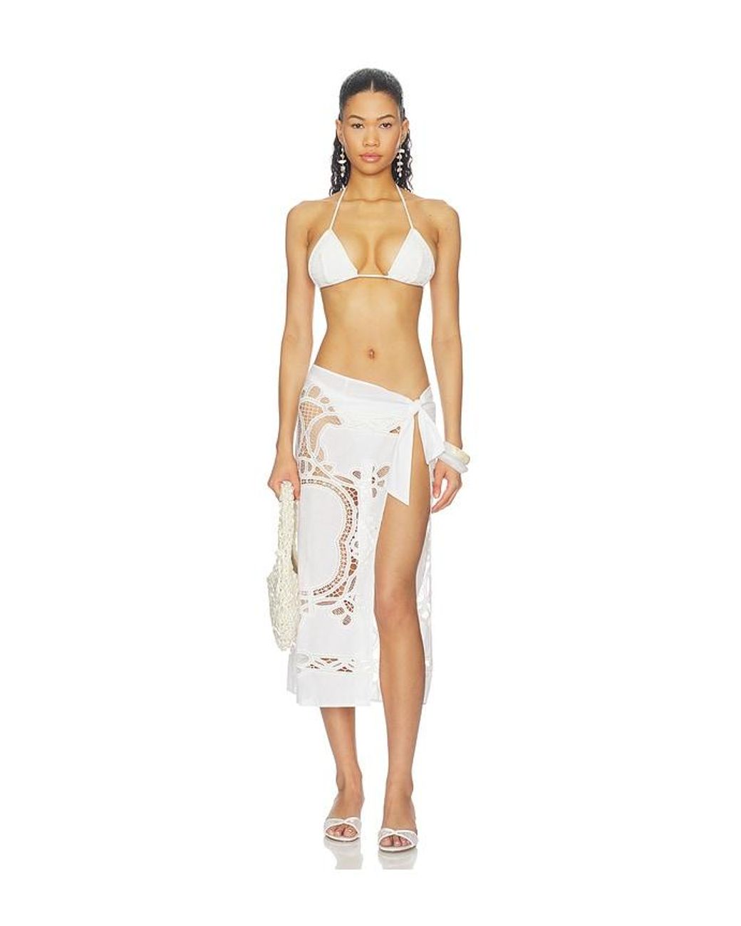 Frankie's Bikinis Multicolor Monaco Cotton Sarong