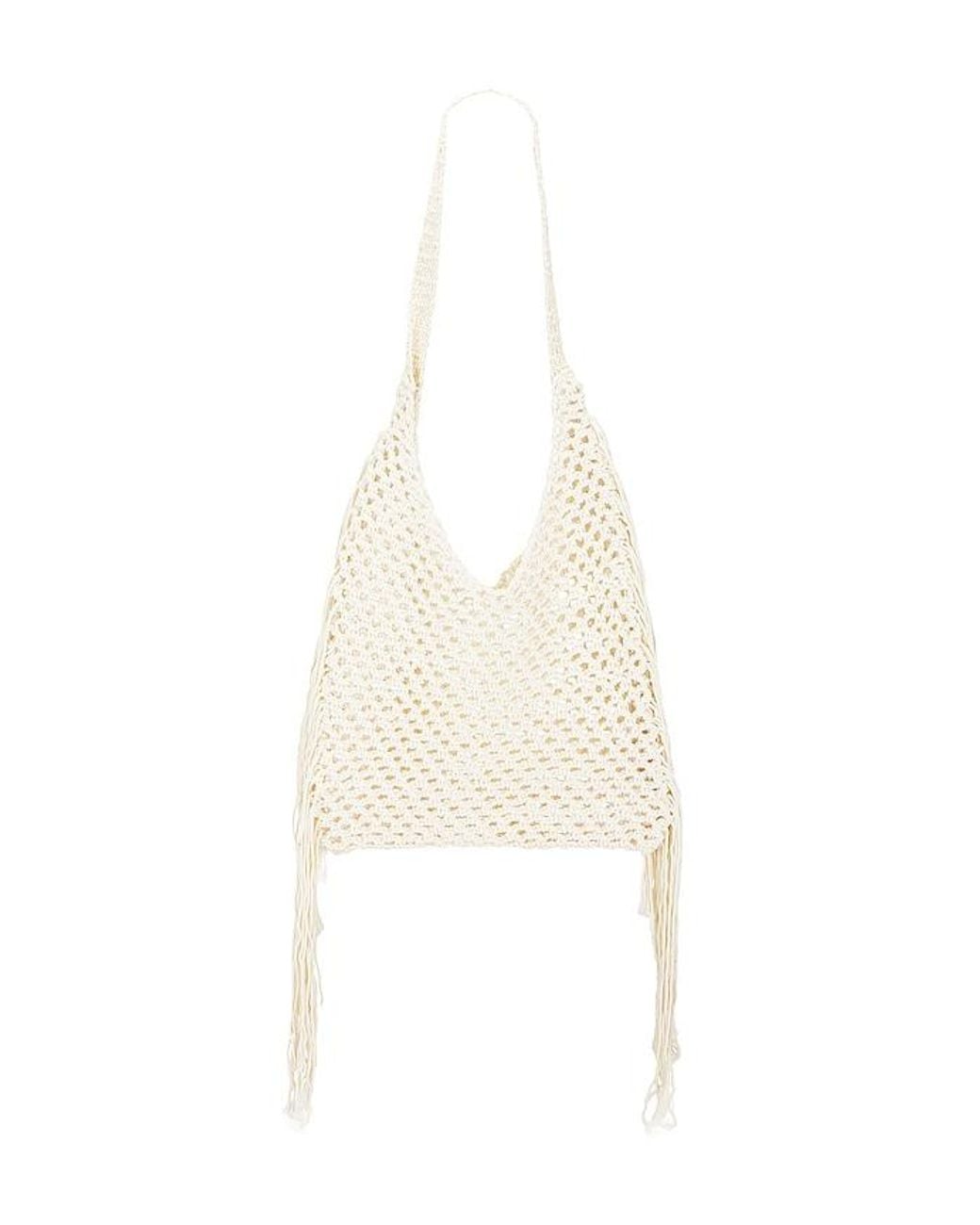Lovers + Friends White Emma Handbag