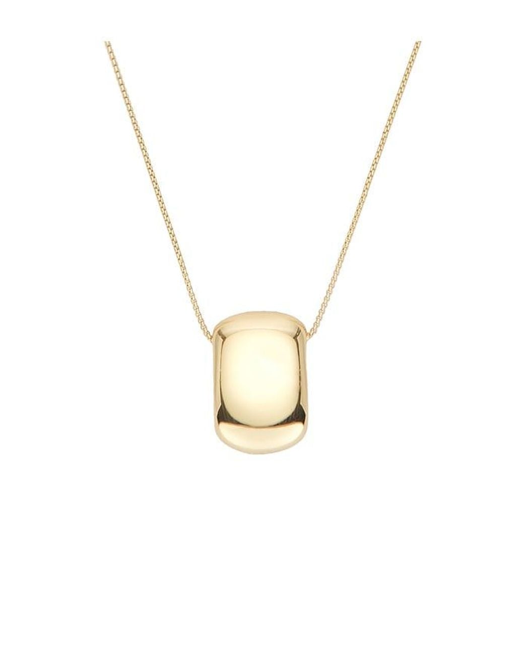 Jenny Bird White Leon Pendant Necklace