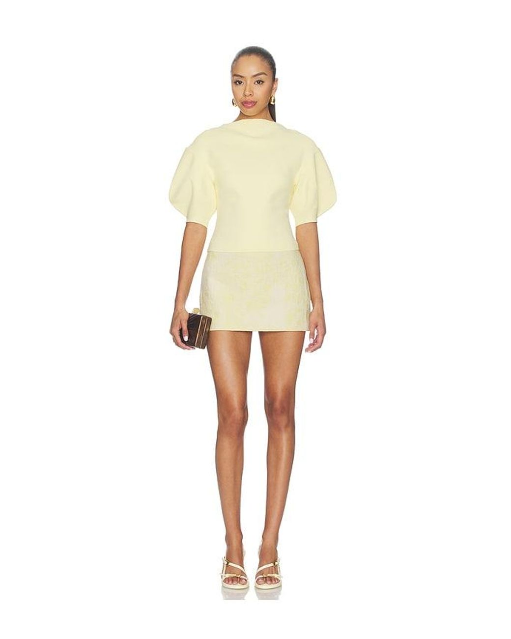 Cult Gaia Multicolor Savoy Skirt