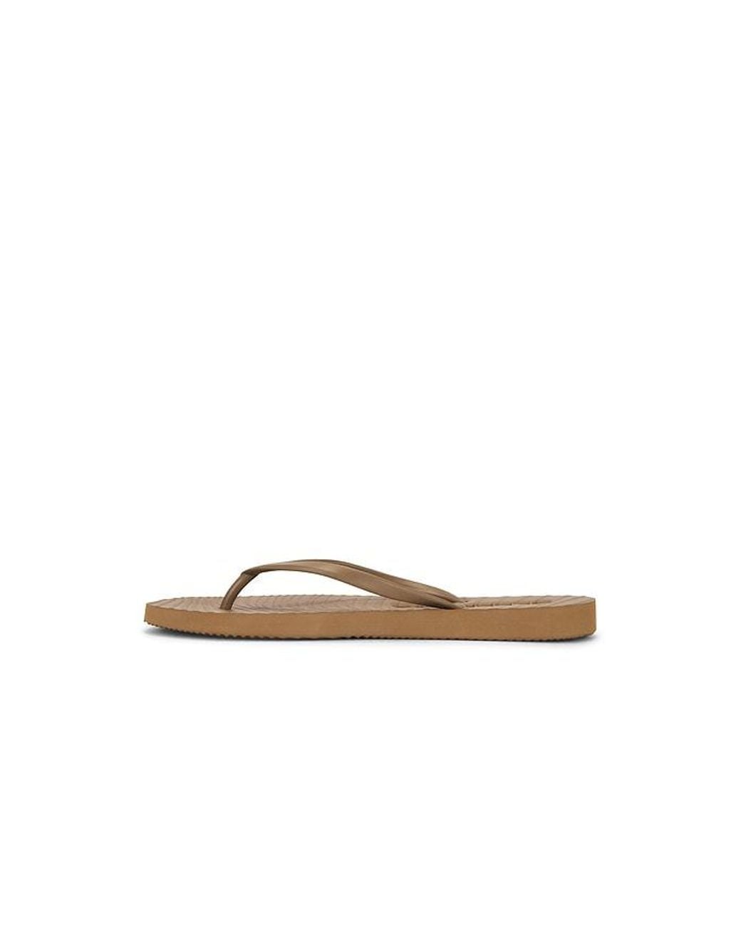 Sleeper Brown Flip Flops Tapered