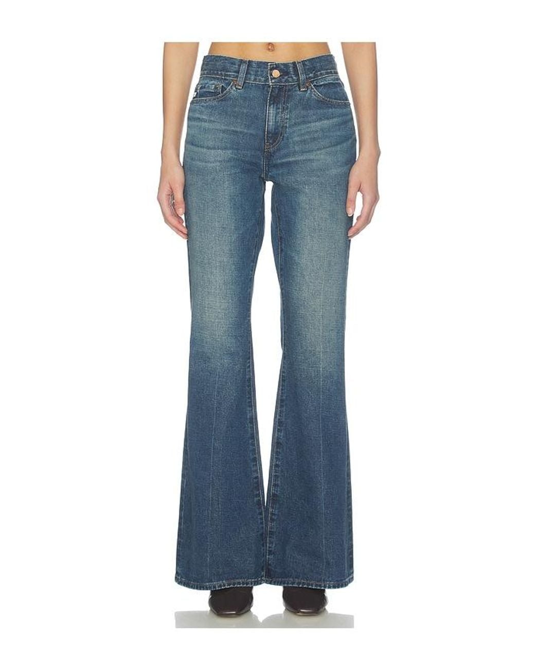 AG Jeans Blue Georgia Flared Jeans