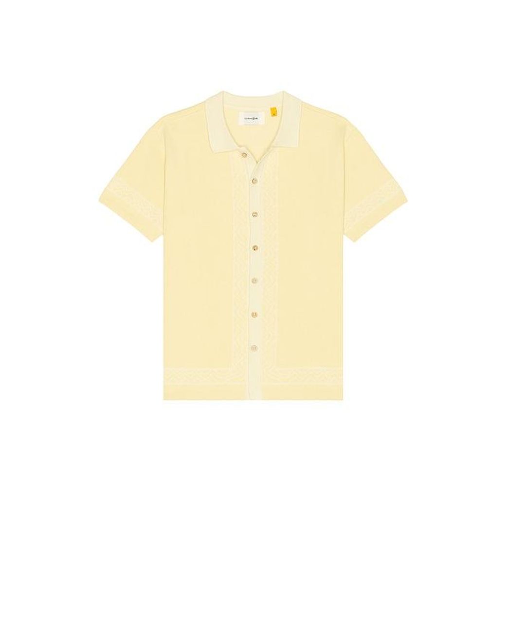 Critical Slide Natural La Playa Knit Shirt for men