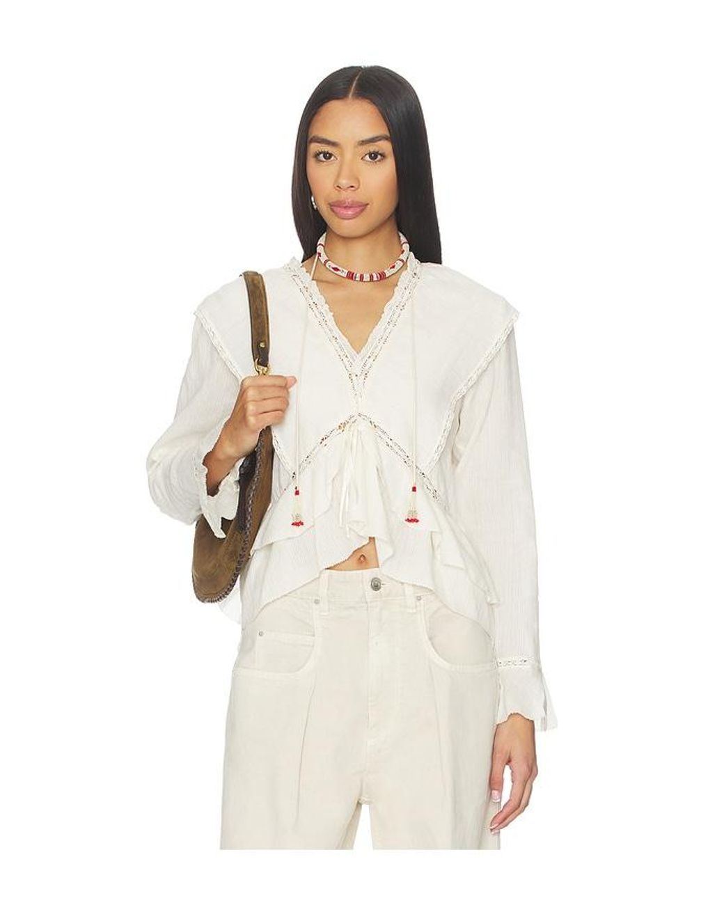 Isabel Marant Natural Damienne Top