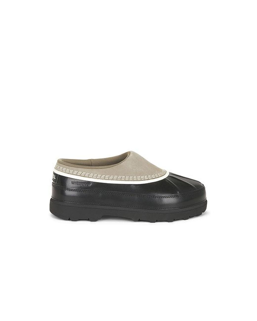 Sorel Black Ambler Waterproof Slipper