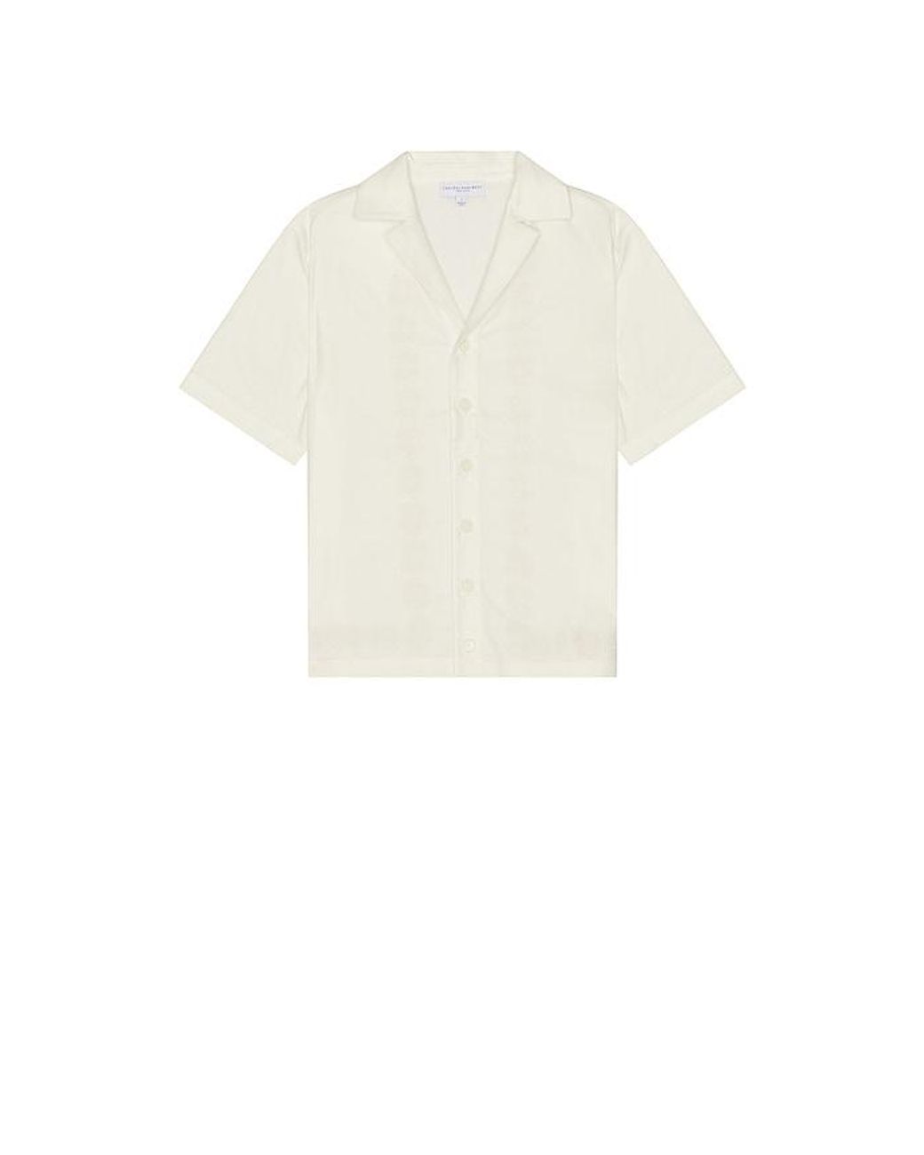 Central Park West White Anderson Paisley Embroidered Button Down Shirt for men