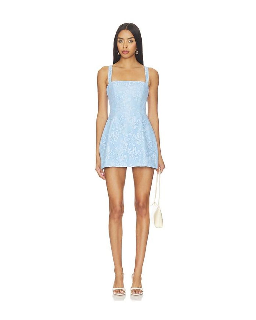 Amanda Uprichard Blue X Revolve Judie Romper
