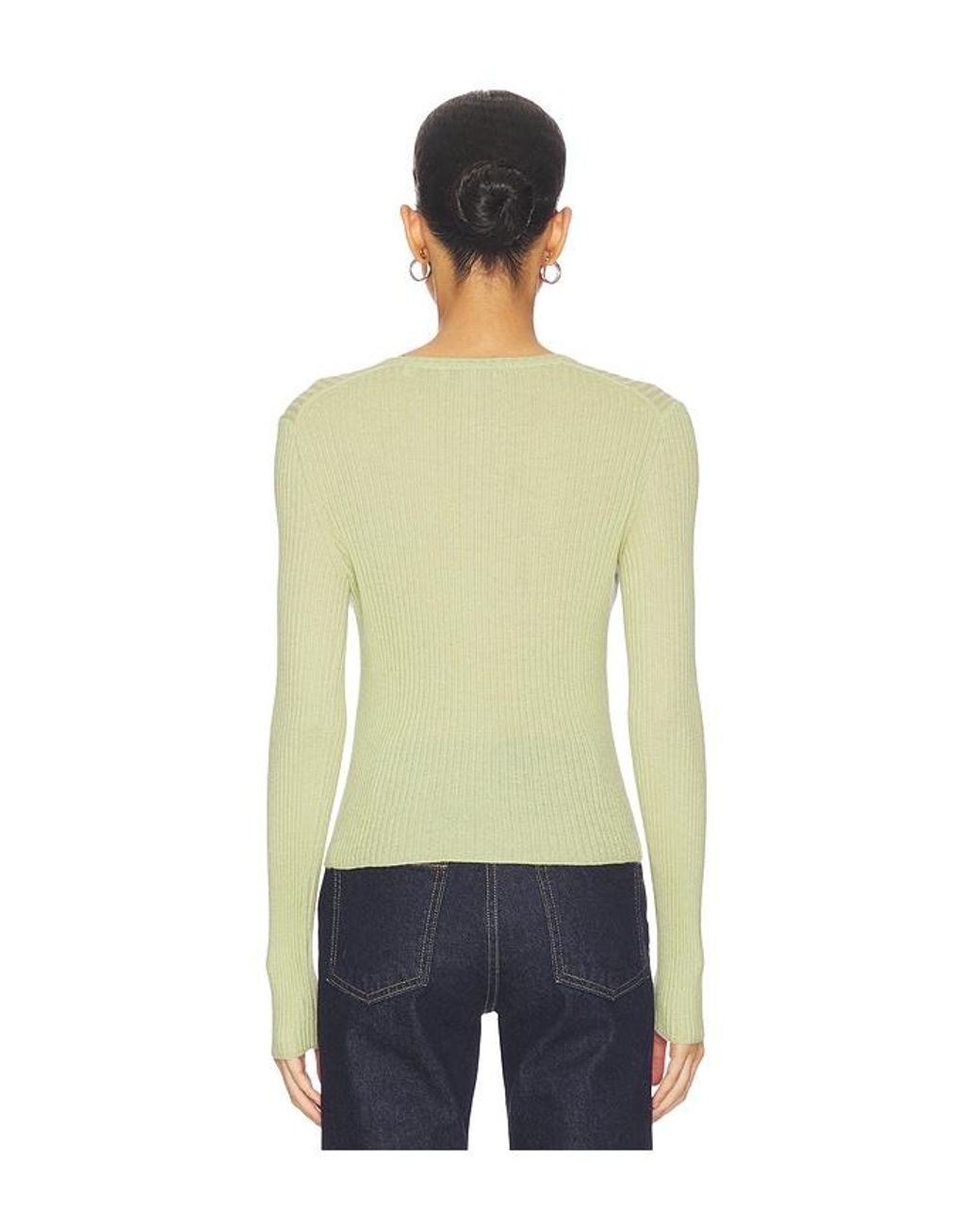 Vince Multicolor Ribbed Cardigan