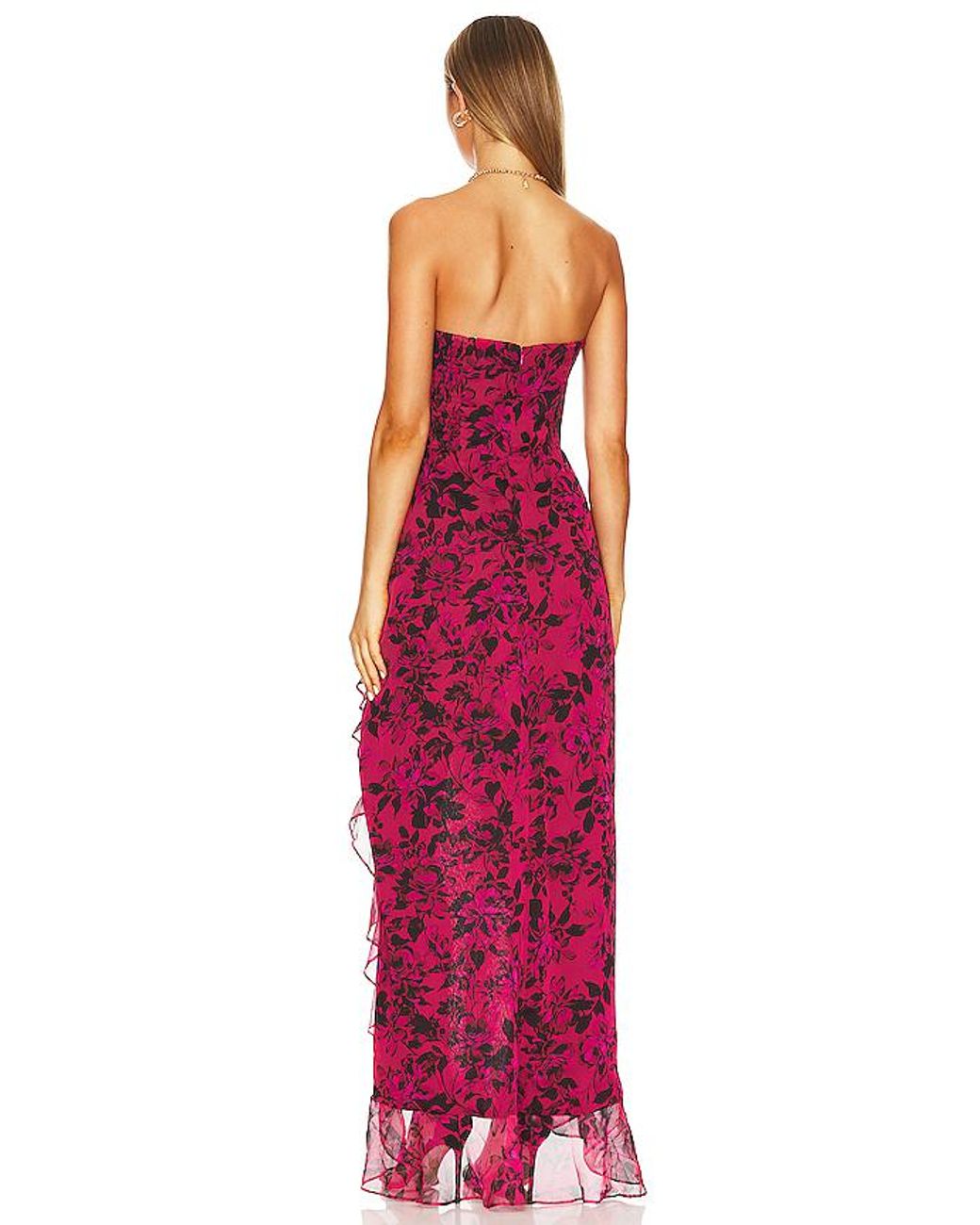 Amanda Uprichard Red Eden Gown