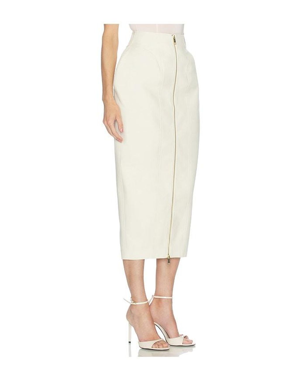 Camila Coelho Natural Margo Maxi Skirt