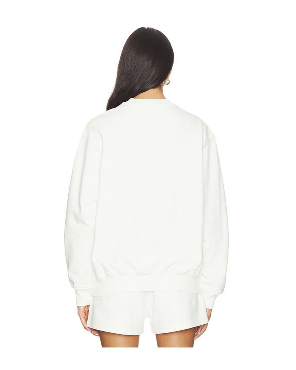 Casablanca White Mascot Patch Sweatshirt