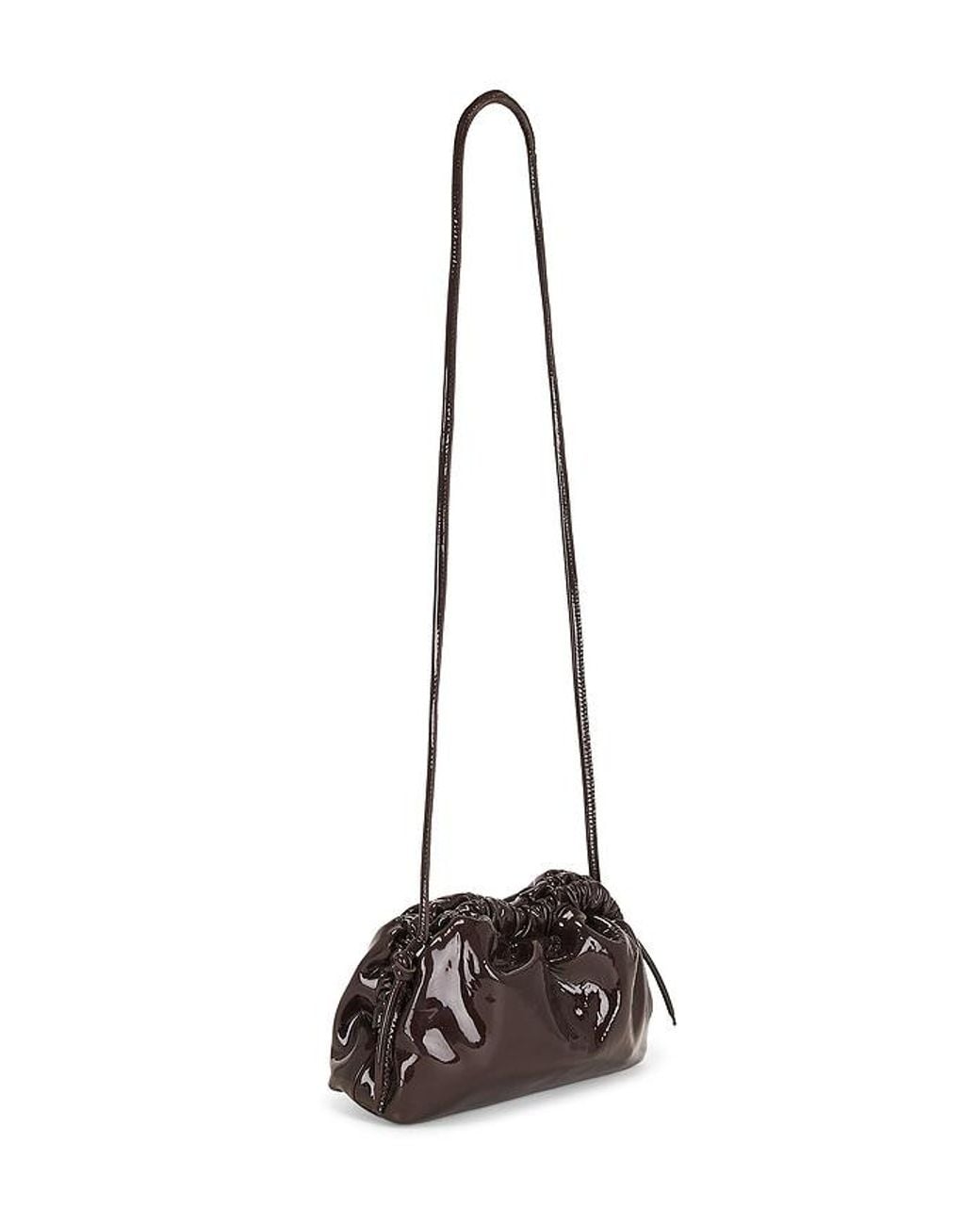 Mansur Gavriel Black Mini Cloud Clutch