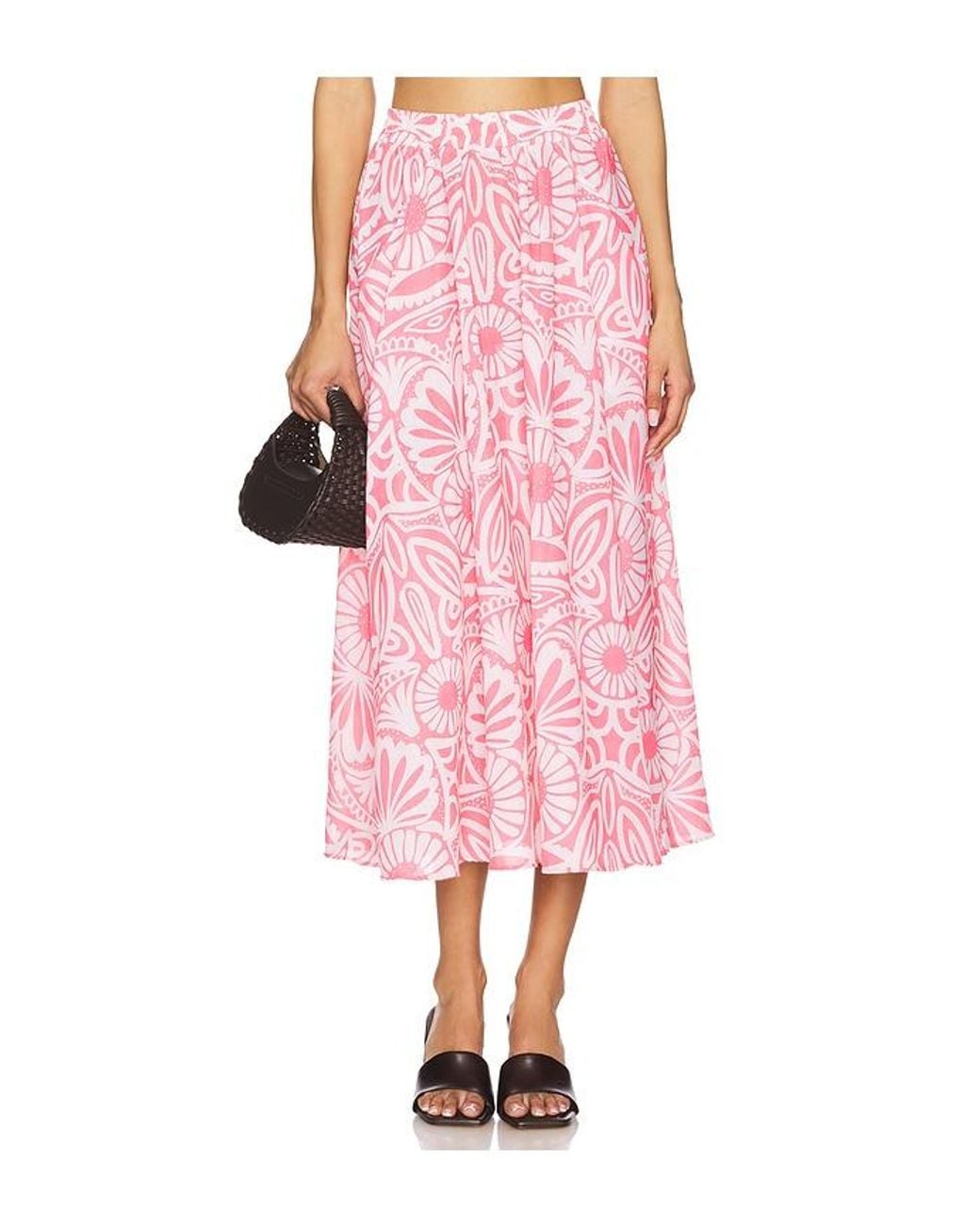 Peixoto Pink Paula Skirt