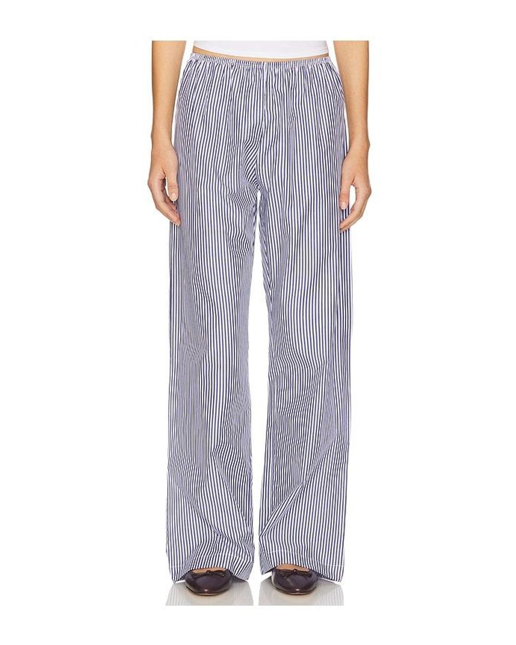 DONNI. Purple The Pop Simple Pant