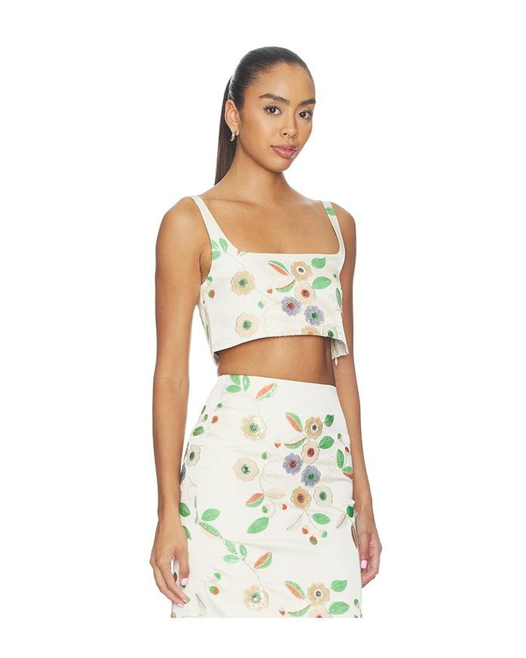 Alexis White Jasmin Top