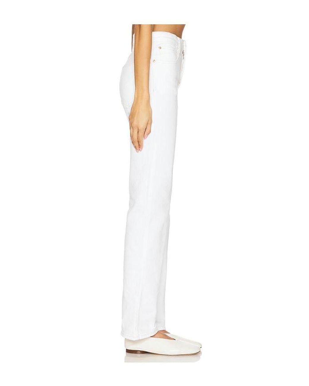 FRAME White The Ruler Jeans