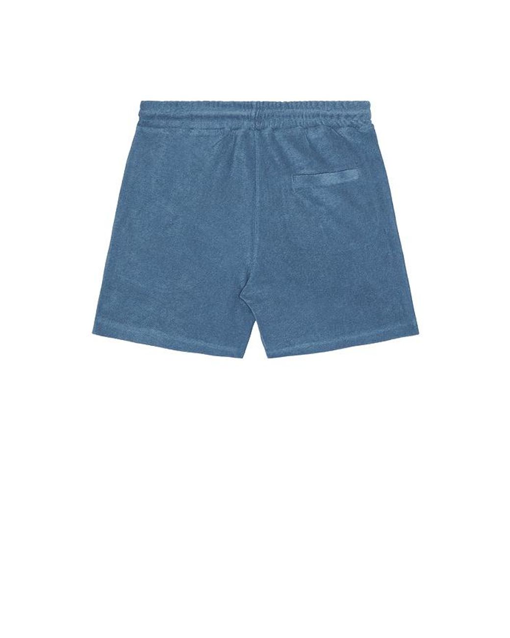Oas Blue Coronet Terry Shorts for men