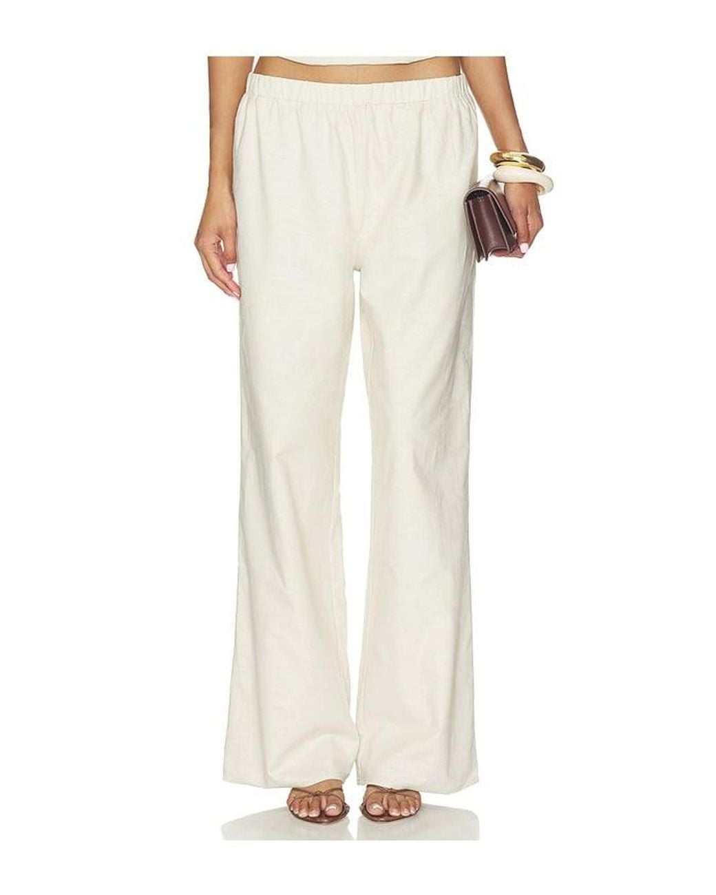 ALL THE WAYS White Simone Pant