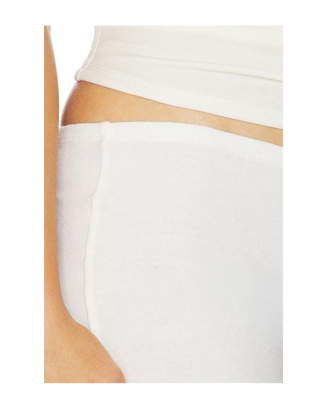 geel White Roxie Short