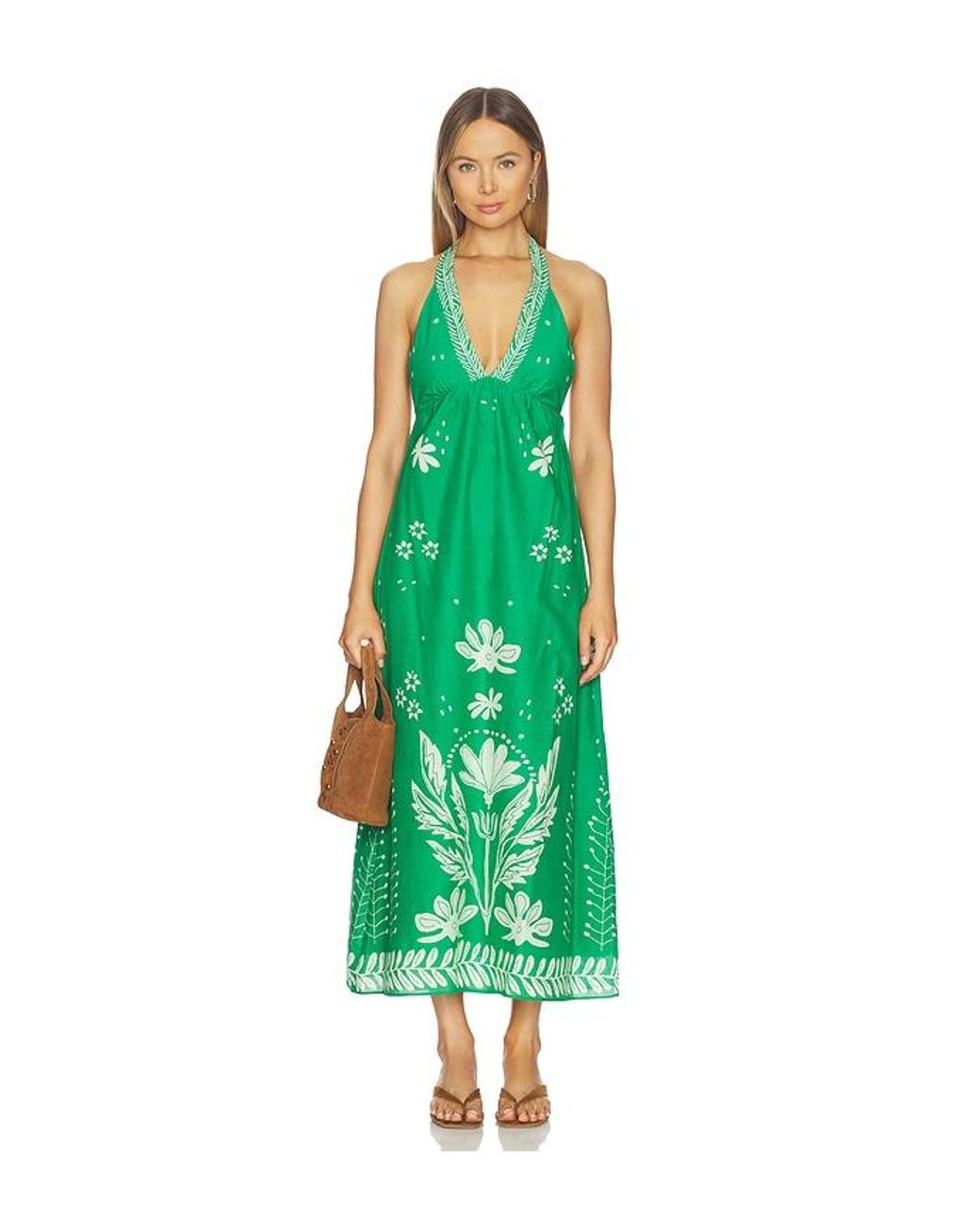 Saylor Green Tigris Dress