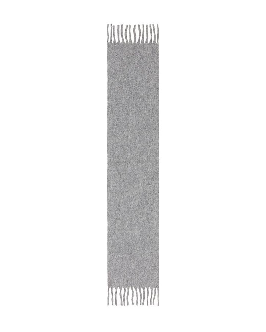 ÉCHARPE COZY SOLID en Grey. Hat Attack en coloris Black