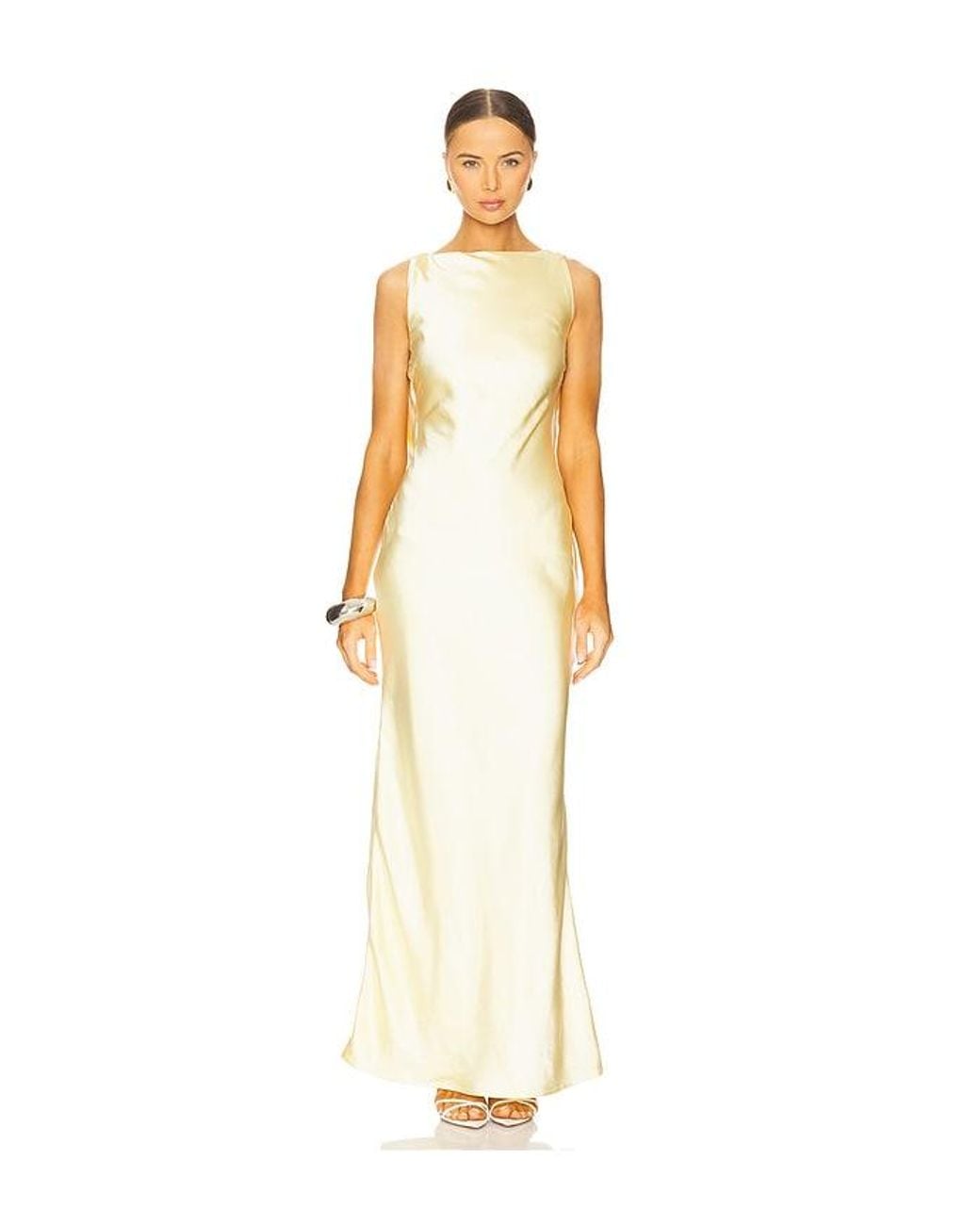 Runaway the Label White Adair Maxi Dress