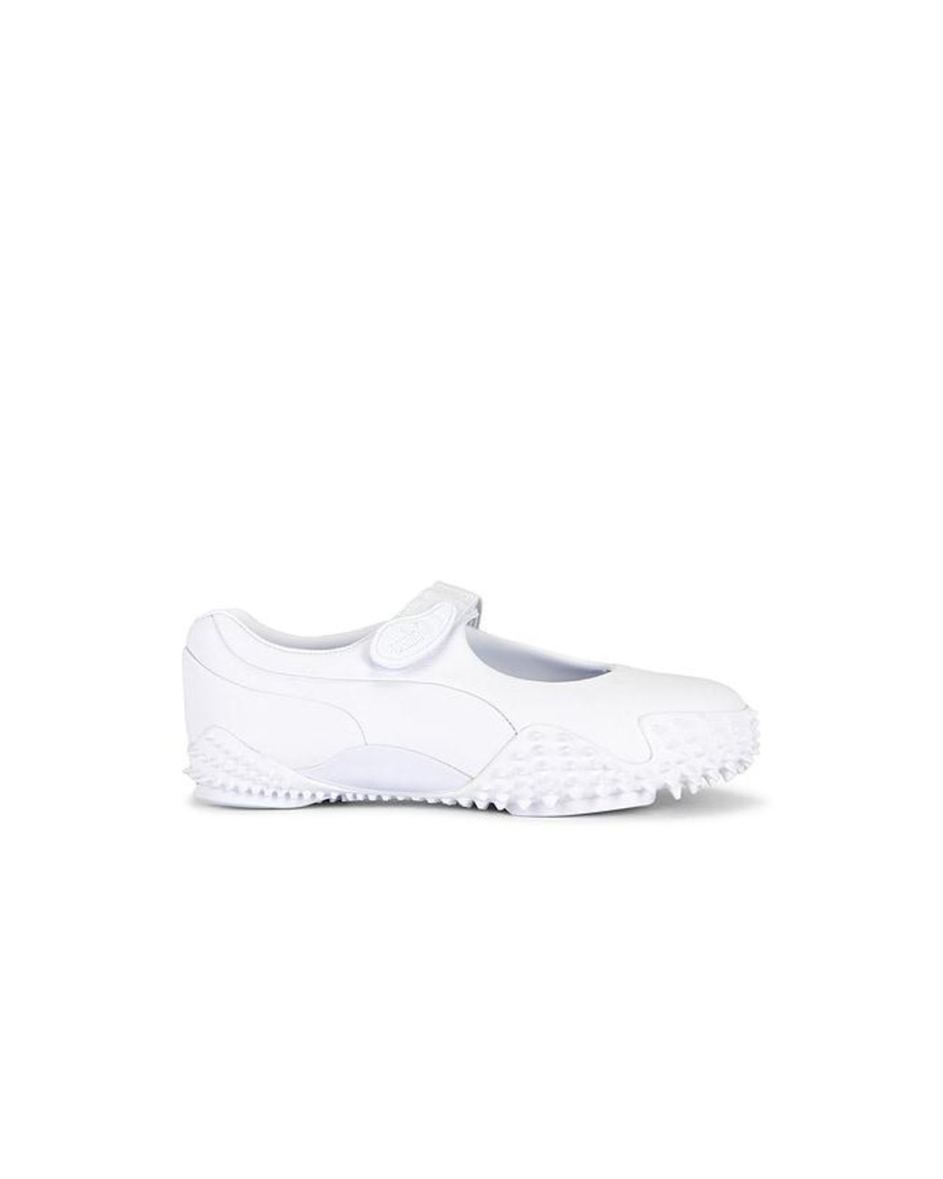 PUMA White Mostro Fey Flat