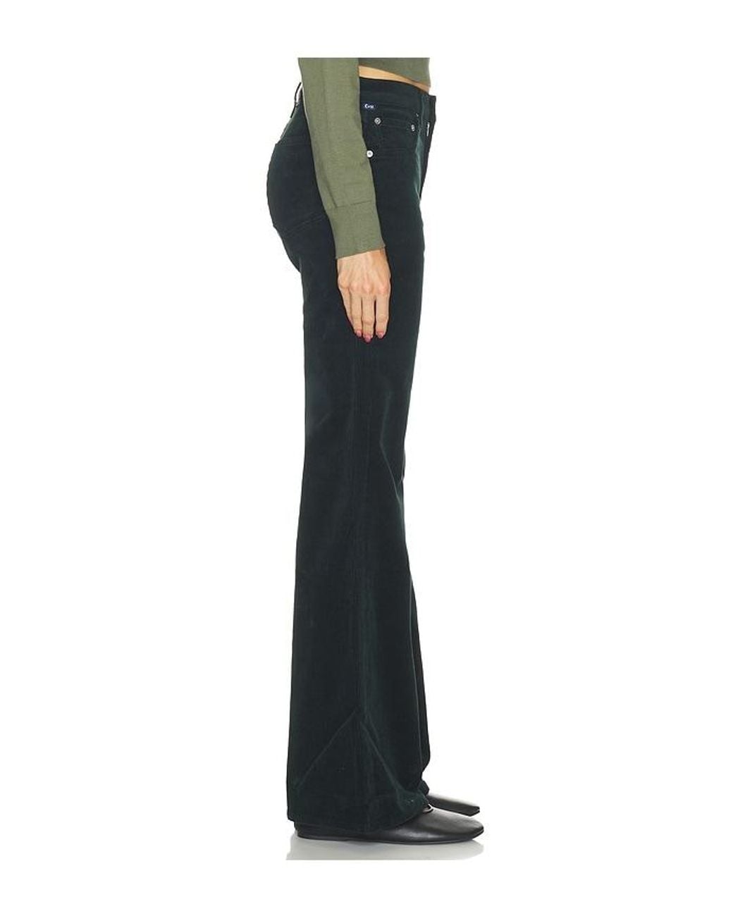 Citizens of Humanity Black Kimberly 70S Flare